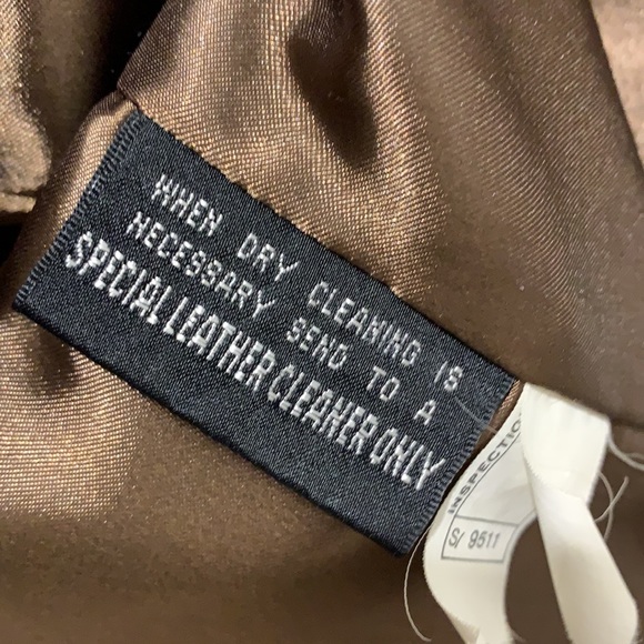 Vintage Georgetown Leather Design full lined Leather Jacket-zip off hood/lining - Picture 7 of 8